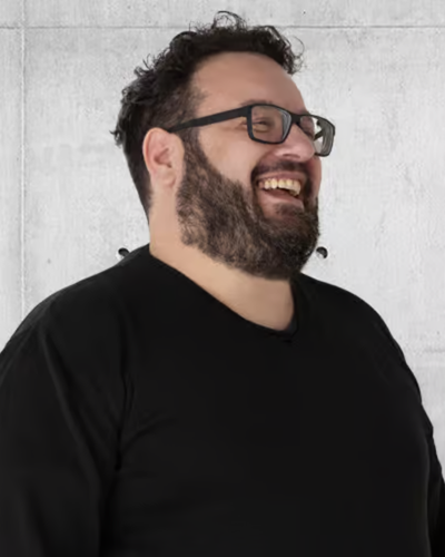 Portr&auml;t von Franco Errore,  Webdesigner, Grafik und 3D bei uns in M&uuml;nchen